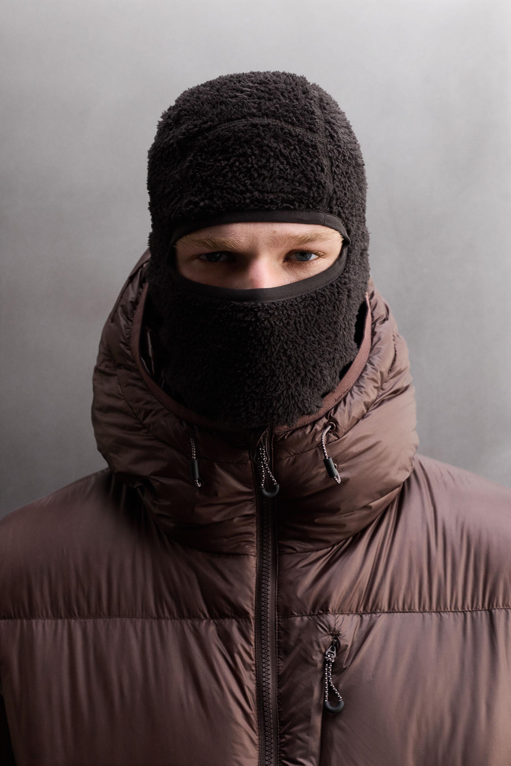 TEXTURED FLEECE SKI BALACLAVA